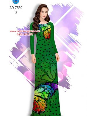 Vải áo dài Bướm và bi kiểu mới AD 7530 31 1564070867 137 Vai ao dai Buom va bi kieu moi AD 7530
