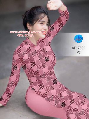 Vải áo dài Bi sọc Cô Ba mới ra AD 7598 26 1564194671 907 Vai ao dai Bi soc Co Ba AD
