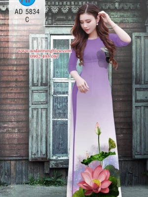 Vải áo dài hoa Sen mới ra AD 5834 22 1564199804 46 Vai ao dai hoa Sen moi ra AD 5834