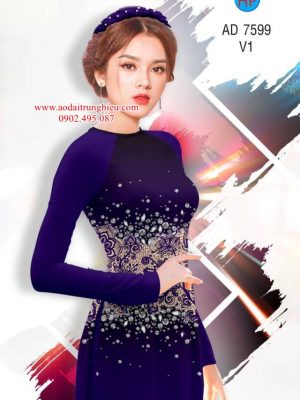 Vải áo dài hoa văn thiết kế 2019 AD 7599 27 1564200840 115 Vai ao dai hoa van thiet ke 2019 AD 7599