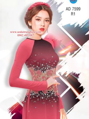 Vải áo dài hoa văn thiết kế 2019 AD 7599 22 1564200840 537 Vai ao dai hoa van thiet ke 2019 AD 7599