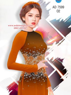 Vải áo dài hoa văn thiết kế 2019 AD 7599 24 1564200840 823 Vai ao dai hoa van thiet ke 2019 AD 7599