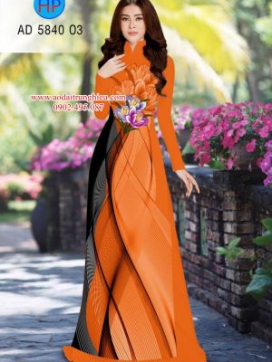 Vải áo dài Hoa in 3D kiểu mới AD 5840 23 1564200982 123 Vai ao dai Hoa in 3D kieu moi AD 5840