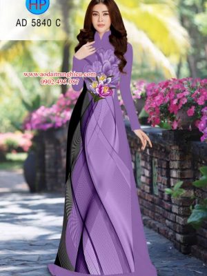 Vải áo dài Hoa in 3D kiểu mới AD 5840 35 1564200982 30 Vai ao dai Hoa in 3D kieu moi AD 5840