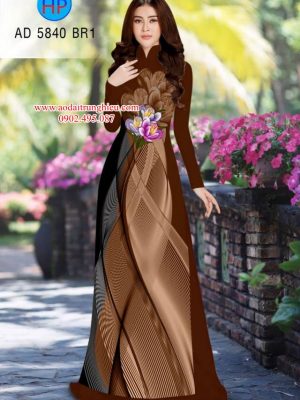 Vải áo dài Hoa in 3D kiểu mới AD 5840 26 1564200982 645 Vai ao dai Hoa in 3D kieu moi AD 5840
