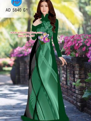 Vải áo dài Hoa in 3D kiểu mới AD 5840 33 1564200982 831 Vai ao dai Hoa in 3D kieu moi AD 5840
