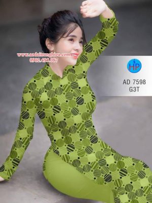 Vải áo dài Bi sọc Cô Ba mới ra AD 7598 21 1564217188 177 Vai ao dai Bi soc Co Ba moi ra AD