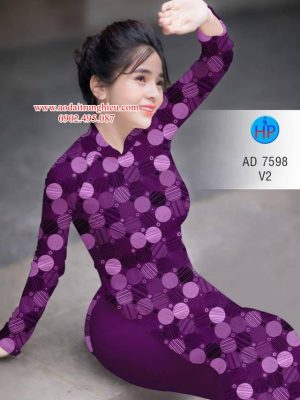 Vải áo dài Bi sọc Cô Ba mới ra AD 7598 28 1564217189 576 Vai ao dai Bi soc Co Ba moi ra AD