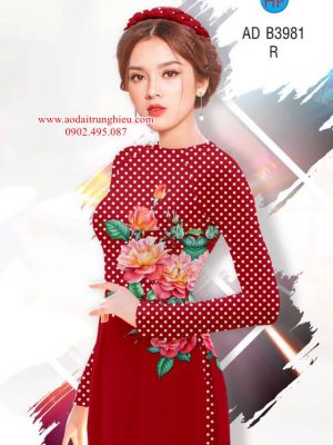 Vải áo dài Hoa hồng và bi thiết kế 2019 AD B3891 31 1564385243 381 Vai ao dai Hoa hong va bi thiet ke 2019