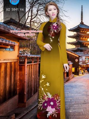 Vải áo dài Hoa in 3D kiểu mới AD 5841 23 1564385886 323 Vai ao dai Hoa in 3D kieu moi AD 5841