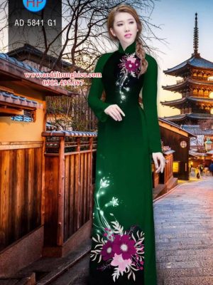 Vải áo dài Hoa in 3D kiểu mới AD 5841 35 1564385887 263 Vai ao dai Hoa in 3D kieu moi AD 5841