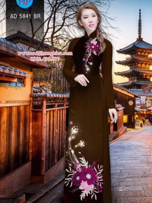 Vải áo dài Hoa in 3D kiểu mới AD 5841 34 1564385887 851 Vai ao dai Hoa in 3D kieu moi AD 5841