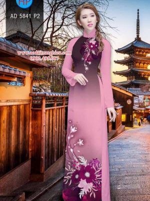 Vải áo dài Hoa in 3D kiểu mới AD 5841 28 1564385887 917 Vai ao dai Hoa in 3D kieu moi AD 5841