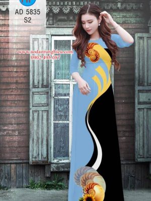 Vải áo dài Lập thể xoắn ốc – hoa hướng dương mới ra AD 5835 23 1564386532 855 Vai ao dai Lap the xoan oc – hoa huong