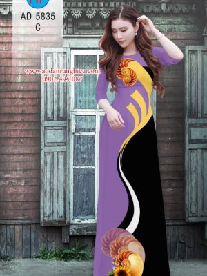 Vải áo dài Lập thể xoắn ốc – hoa hướng dương mới ra AD 5835 32 1564386533 554 Vai ao dai Lap the xoan oc – hoa huong