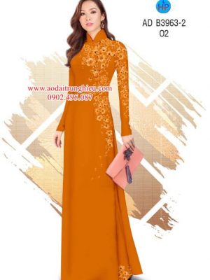 1564391223 10 Vai ao dai Hoa Dao thiet ke 2019 AD B3963