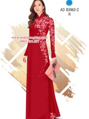 1564391223 911 Vai ao dai Hoa Dao thiet ke 2019 AD B3963