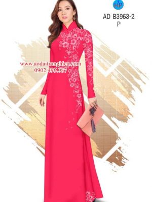 1564391224 397 Vai ao dai Hoa Dao thiet ke 2019 AD B3963