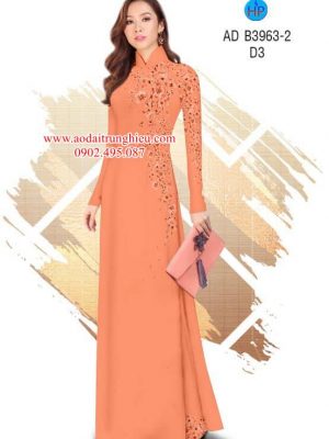 1564391224 641 Vai ao dai Hoa Dao thiet ke 2019 AD B3963