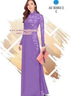 1564391224 8 Vai ao dai Hoa Dao thiet ke 2019 AD B3963