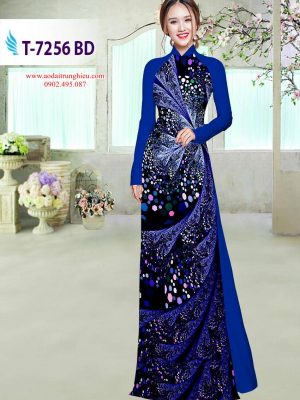 1564391468 34 Vai ao dai hoa van thiet ke 2019 AD T7256