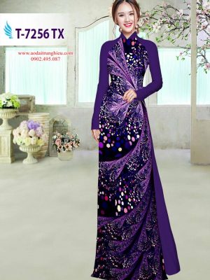 1564391468 505 Vai ao dai hoa van thiet ke 2019 AD T7256