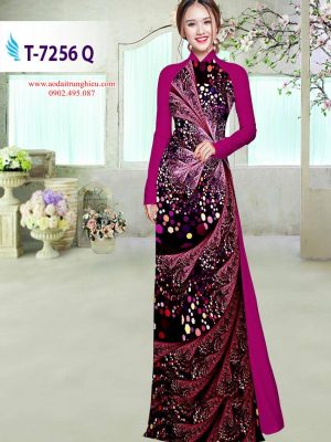 1564391468 50 Vai ao dai hoa van thiet ke 2019 AD T7256