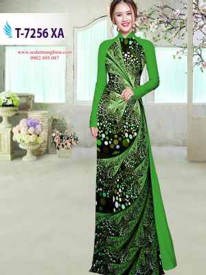 1564391468 607 Vai ao dai hoa van thiet ke 2019 AD T7256