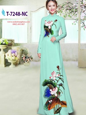 Vải áo dài hoa sen thiết kế 2019 AD T7248 35 1564391670 636 Vai ao dai hoa sen thiet ke 2019 AD T7248