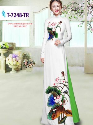 Vải áo dài hoa sen thiết kế 2019 AD T7248 39 1564391670 964 Vai ao dai hoa sen thiet ke 2019 AD T7248
