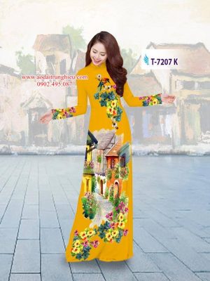 Vải áo dài phong cảnh thiết kế 2019 AD T7207 19 1564393081 365 Vai ao dai phong canh thiet ke 2019 AD T7207