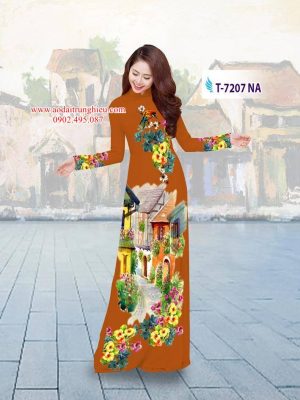 Vải áo dài phong cảnh thiết kế 2019 AD T7207 21 1564393081 467 Vai ao dai phong canh thiet ke 2019 AD T7207
