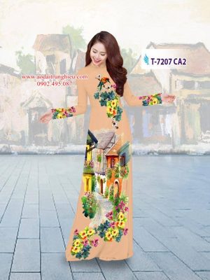Vải áo dài phong cảnh thiết kế 2019 AD T7207 16 1564393081 795 Vai ao dai phong canh thiet ke 2019 AD T7207