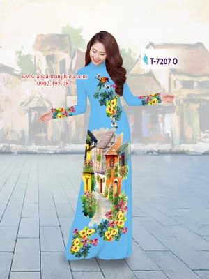 Vải áo dài phong cảnh thiết kế 2019 AD T7207 23 1564393082 116 Vai ao dai phong canh thiet ke 2019 AD T7207