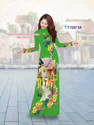 Vải áo dài phong cảnh thiết kế 2019 AD T7207 27 1564393082 763 Vai ao dai phong canh thiet ke 2019 AD T7207