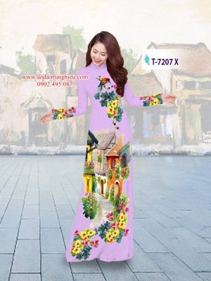Vải áo dài phong cảnh thiết kế 2019 AD T7207 26 1564393082 984 Vai ao dai phong canh thiet ke 2019 AD T7207
