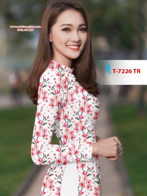 1564393533 475 Vai ao dai hoa deu thiet ke 2019 AD T7226