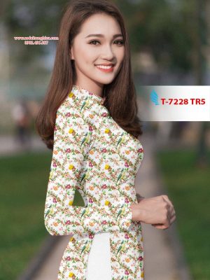 Vải áo dài hoa nhí đều mới ra AD T7228 11 1564393810 238 Vai ao dai hoa nhi deu moi ra AD T7228