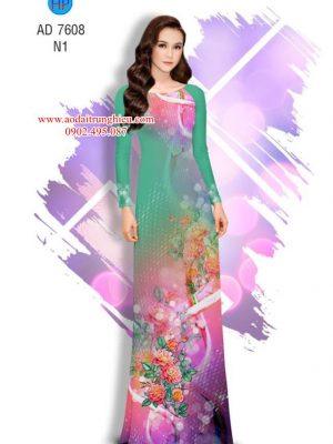 1564457832 631 Vai ao dai hoa dep kieu moi AD 7608