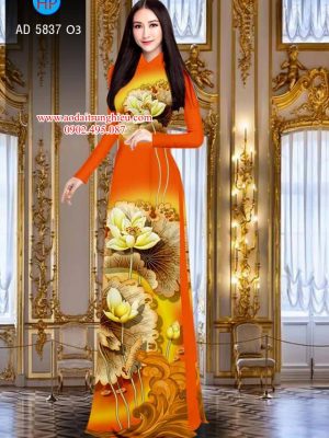 Vải áo dài Sen vàng phú quý mới ra AD 5837 30 1564459796 250 Vai ao dai Sen vang phu quy moi ra AD