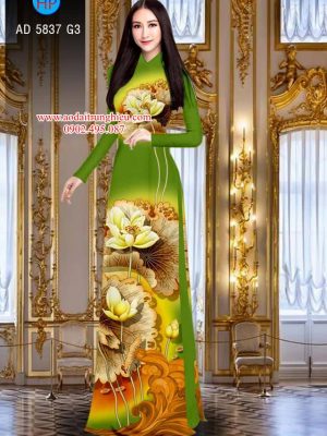 Vải áo dài Sen vàng phú quý mới ra AD 5837 37 1564459796 603 Vai ao dai Sen vang phu quy moi ra AD