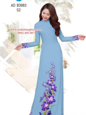 Vải áo dài Hoa tím mộng mơ thiết kế 2019 AD B3983 28 1564464702 883 Vai ao dai Hoa tim mong mo thiet ke 2019