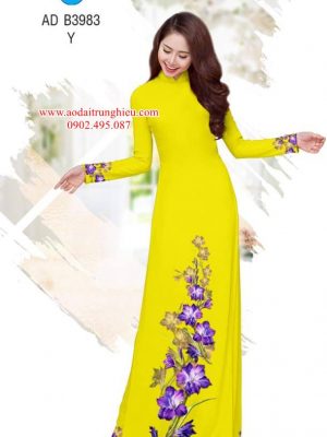 Vải áo dài Hoa tím mộng mơ thiết kế 2019 AD B3983 21 1564464702 894 Vai ao dai Hoa tim mong mo thiet ke 2019