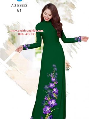 Vải áo dài Hoa tím mộng mơ thiết kế 2019 AD B3983 34 1564464703 411 Vai ao dai Hoa tim mong mo thiet ke 2019
