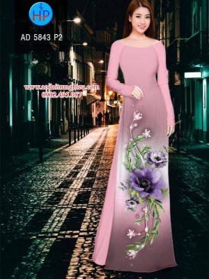 Vải áo dài Hoa cà thiết kế 2019 AD 5843 35 1564465357 424 Vai ao dai Hoa ca thiet ke 2019 AD 5843