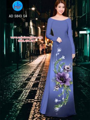 Vải áo dài Hoa cà thiết kế 2019 AD 5843 31 1564465357 96 Vai ao dai Hoa ca thiet ke 2019 AD 5843