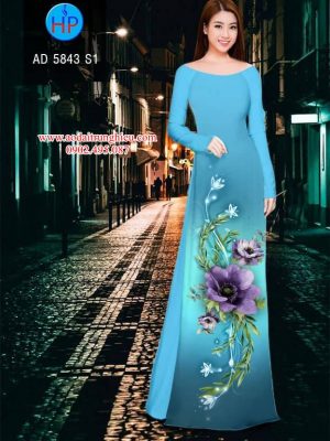 Vải áo dài Hoa cà thiết kế 2019 AD 5843 36 1564465357 980 Vai ao dai Hoa ca thiet ke 2019 AD 5843