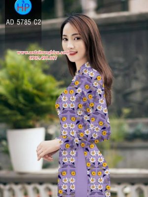 1564465474 143 Vai ao dai Hoa Cuc thiet ke 2019 AD 5785