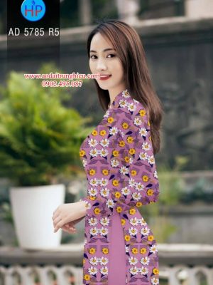 1564465474 47 Vai ao dai Hoa Cuc thiet ke 2019 AD 5785