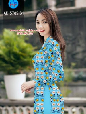 1564465474 589 Vai ao dai Hoa Cuc thiet ke 2019 AD 5785